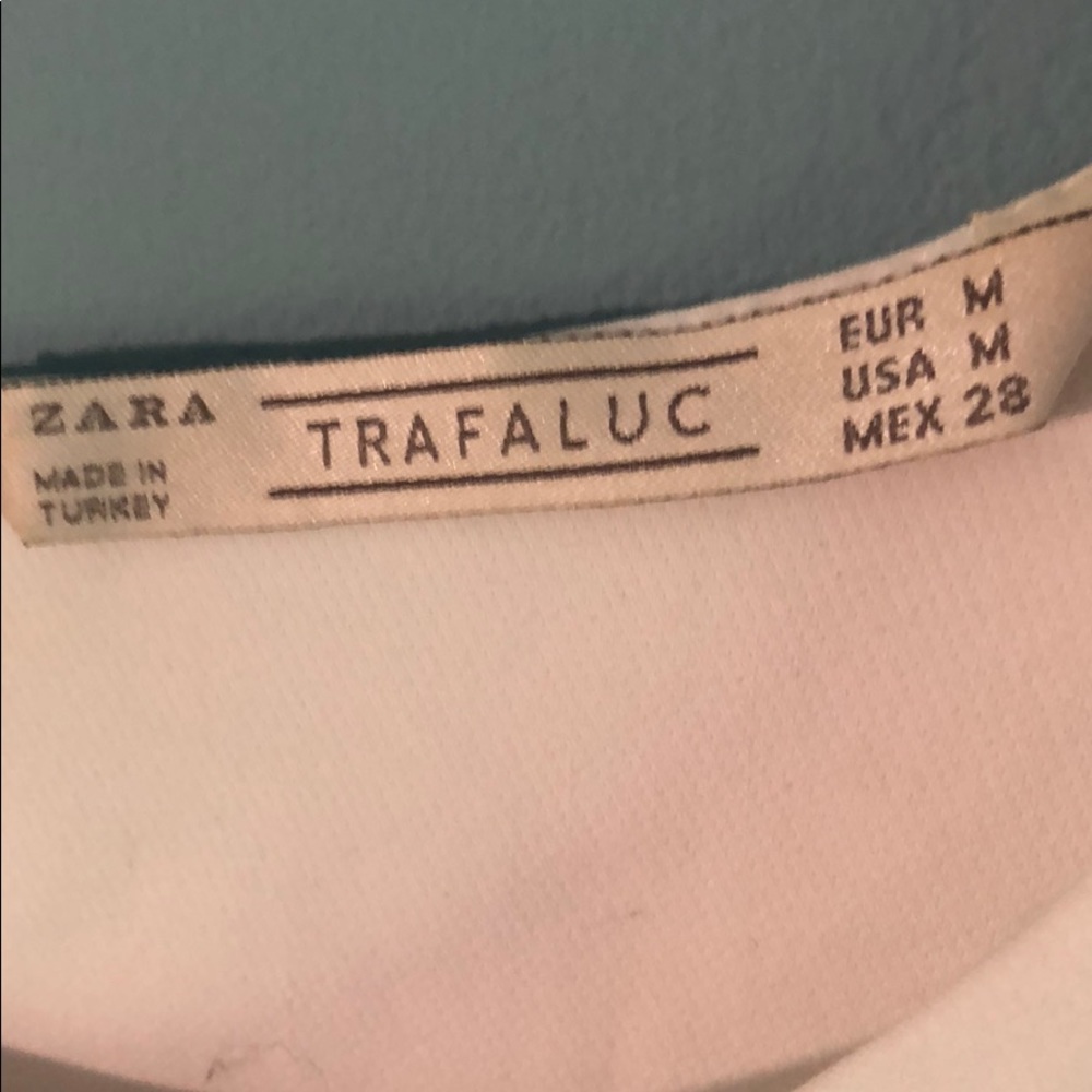 White Zara Crop Top - Picture 4 of 4